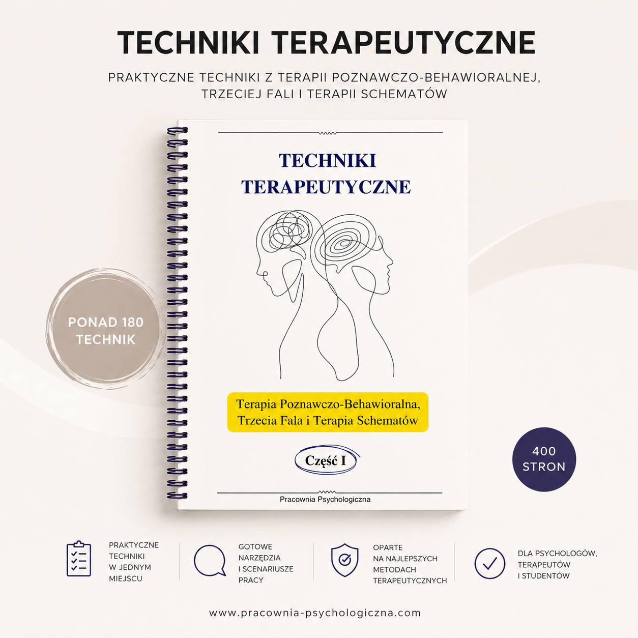Techniki terapeutyczne z terapii poznawczo-behawioralnej, trzeciej fali i terapii schematów